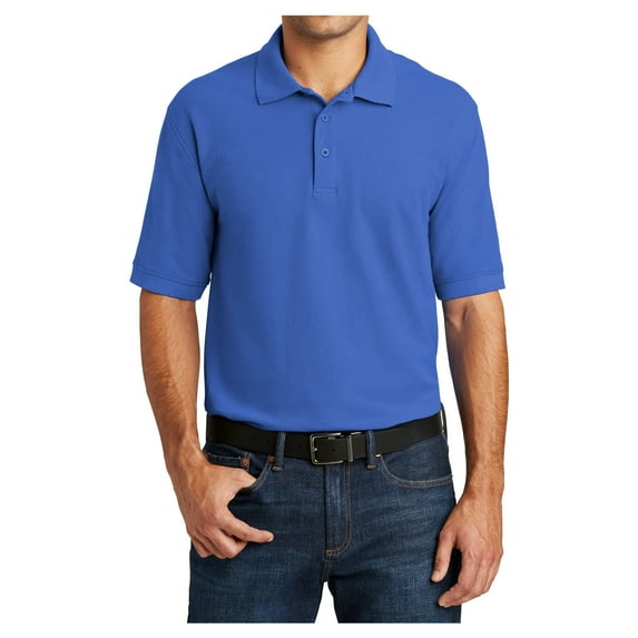Mafoose Mens Short Sleeve Core Blend Male Pique Polo Shirt Royal M