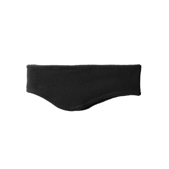 Mafoose R-Tek Stretch Fleece Headband Ears Cover for Warmth and Shape Black