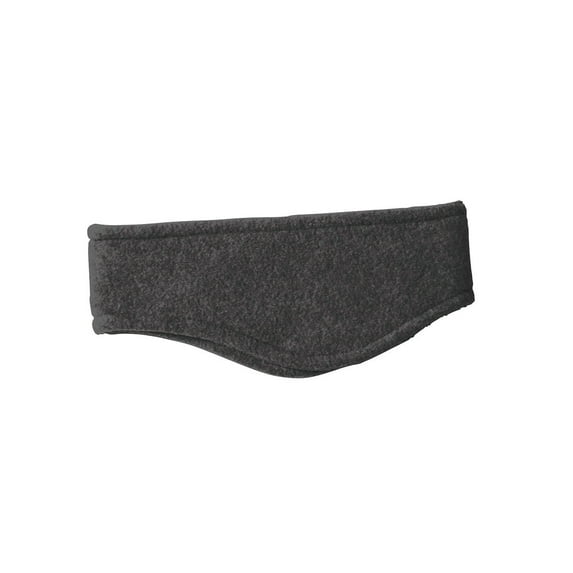 Mafoose R-Tek Stretch Fleece Headband Ears Cover for Warmth and Shape Midnight Heather