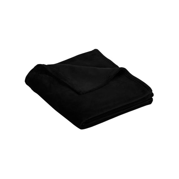 Mafoose Ultra Plush Blanket Deep Black