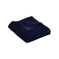 thumbnail image 1 of Mafoose Ultra Plush Blanket Deep Navy, 1 of 1