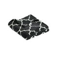 thumbnail image 1 of Mafoose Ultra Plush Blanket Graphite Grey Quatrefoil, 1 of 1