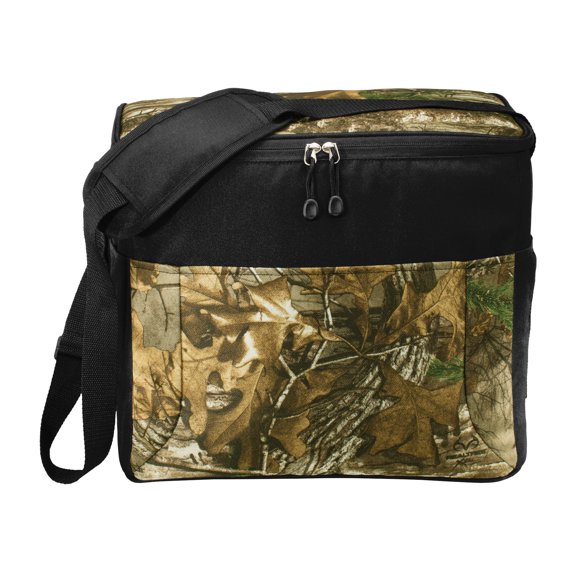 Mafoose Unisex Camouflage 24-Can Cube Cooler Realtree Xtra/ Black