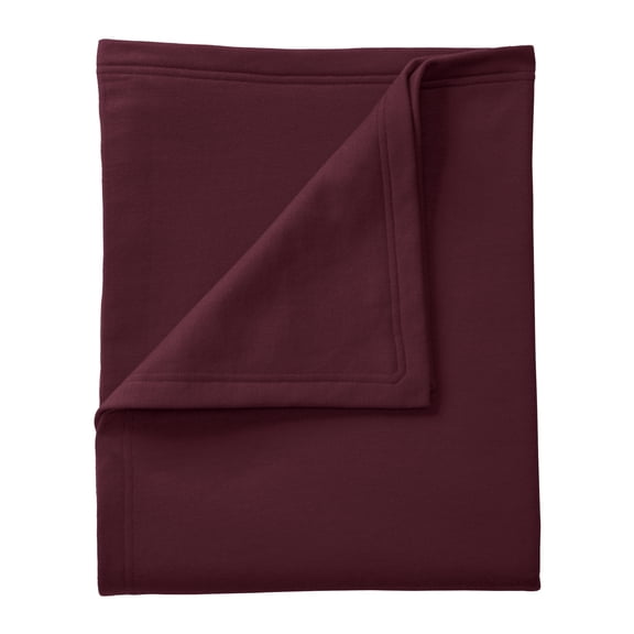 Mafoose Unisex Regular Core Fleece Sweatshirt Blanket Maroon