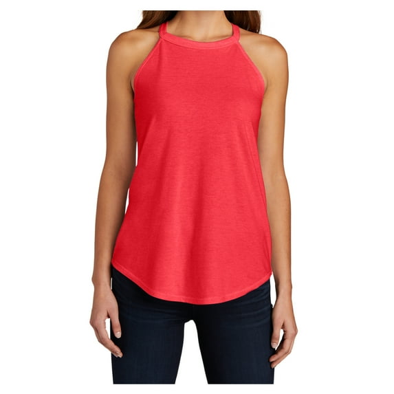 Mafoose Women Tri Rocker Female Tank Top Red Frost 2XL