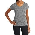 thumbnail image 1 of Mafoose Women's Electric Heather Sporty Tee Black Electric X-Small, 1 of 5