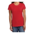 thumbnail image 1 of Mafoose Women's Fan Favorite T-Shirt - Fashion Fit with Removable Tag Bright Red Large, 1 of 4