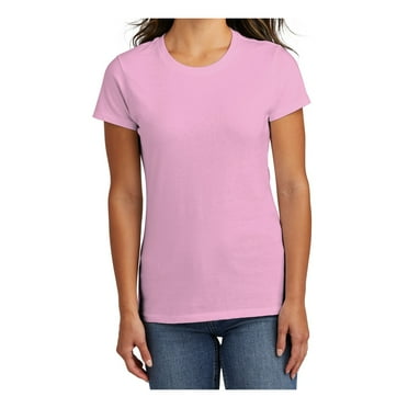 Mafoose Women's Fan Favorite T-Shirt - Fashion Fit with Removable Tag Candy Pink X-Small