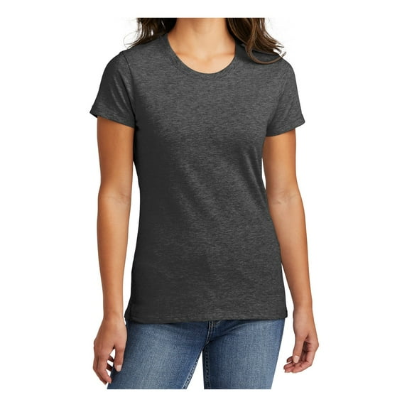 Mafoose Women's Fan Favorite T-Shirt - Fashion Fit with Removable Tag Dark Heather Grey Small