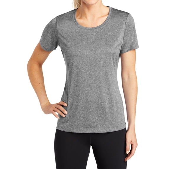 Mafoose Women's Heather Contender Scoop Neck Tee Pink Vintage Heather 3X-Large