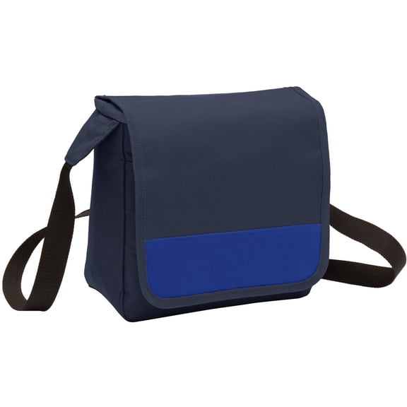 Mafoose Women's Lunch Cooler Messenger Bag Navy/ Twilight Blue