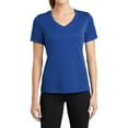 thumbnail image 1 of Mafoose Women's Short Sleeve Competitor V-Neck Tee True Royal X-Small, 1 of 5