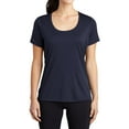thumbnail image 1 of Mafoose Women's Short Sleeve Posi-UV Pro Scoop Neck Tee True Navy 4X-Large, 1 of 5