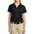 thumbnail image 1 of Mafoose Women's Tech Pique Polo T-Shirt Black 4X-Large, 1 of 5