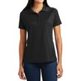 thumbnail image 1 of Mafoose Womens Dri-Mesh Pro Polo Black X-Small, 1 of 5