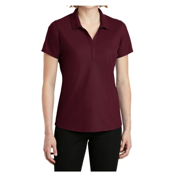 Mafoose Womens EZPerformance Pique Polo Female T-Shirt Maroon x-Large