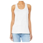 Mafoose Womens Jersey Racerback Female Tank White Large