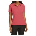 thumbnail image 1 of Mafoose Women's Comfortable Silk Touch Polo Golf Shirt Short Sleeve Hibiscus XS, 1 of 7