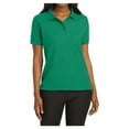 thumbnail image 1 of Mafoose Women's Comfortable Silk Touch Polo Golf Shirt Short Sleeve Kelly Green M, 1 of 7
