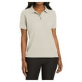 thumbnail image 1 of Mafoose Women's Comfortable Silk Touch Polo Golf Shirt Short Sleeve Light Stone L, 1 of 7