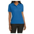 thumbnail image 1 of Mafoose Women's Comfortable Silk Touch Polo Golf Shirt Short Sleeve Strong Blue 3XL, 1 of 7