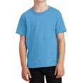 thumbnail image 1 of Mafoose Youth Core Cotton Tee Aquatic Blue X-Small, 1 of 5