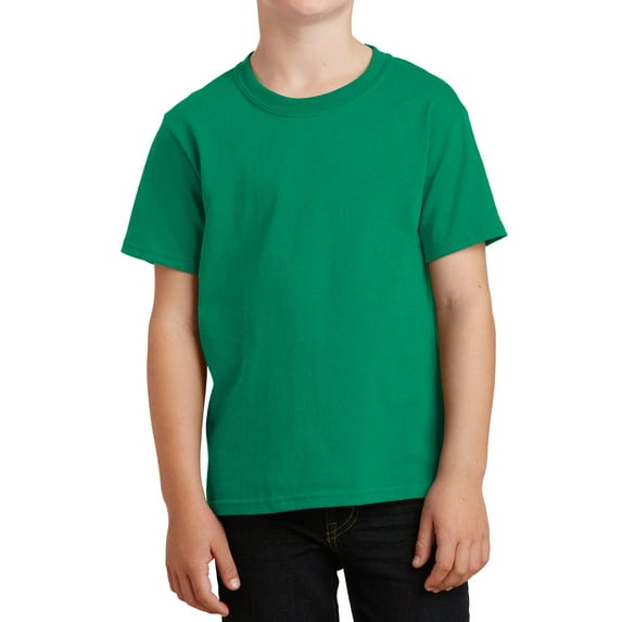 Mafoose Youth Core Cotton Tee Kelly X-Small