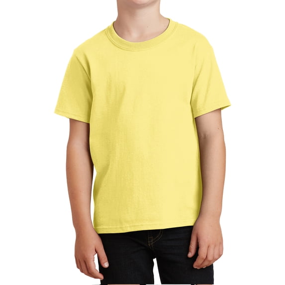 Mafoose Youth Core Cotton Tee Yellow Medium