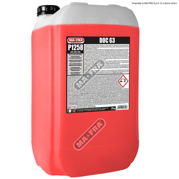 Mafra Doc G3 Universal Degreaser, 25KG — bulk heavy-duty multi-surface degreaser