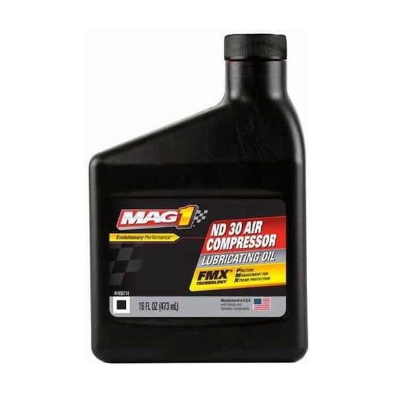 Air Compressor Oil, 16 oz, Bottle MAG69885