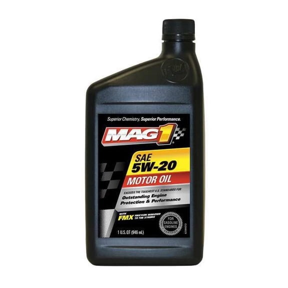 Mag 1 Engine Oil,5W-20,Synthetic Blend,1qt MAG62943