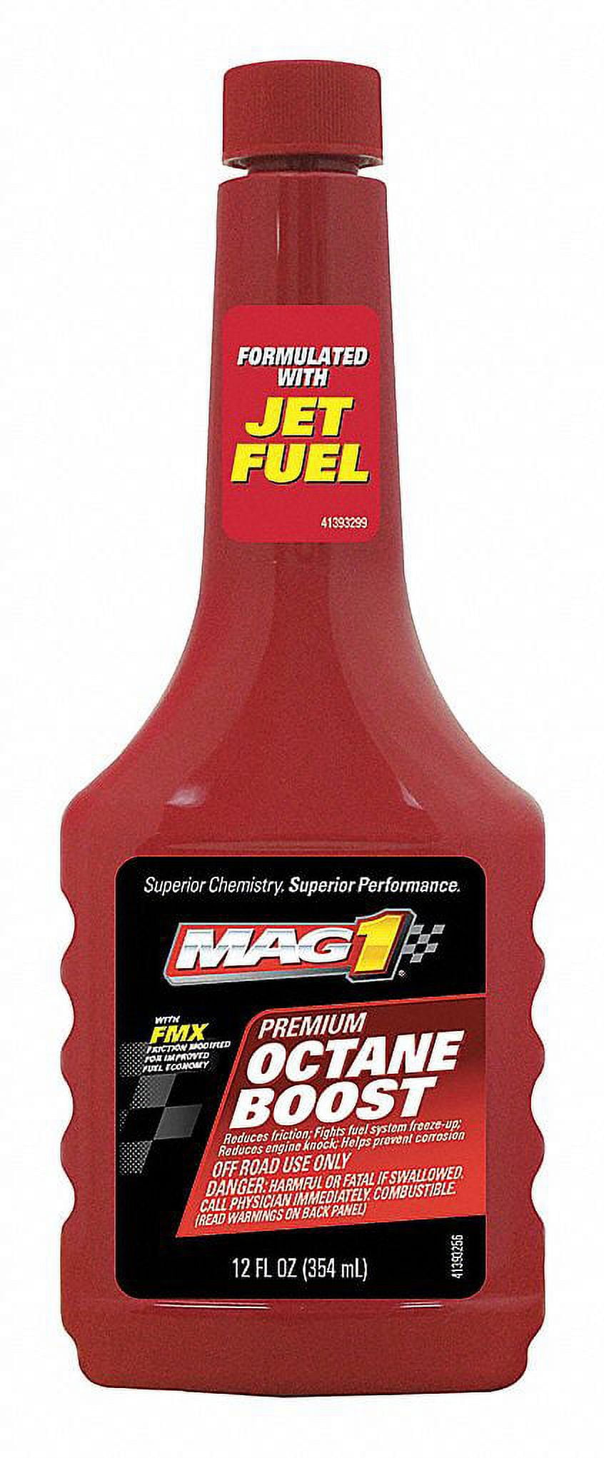 Mag 1 Octane Treatment,Liquid,Amber,12 oz. MAG00157