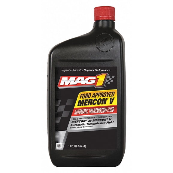 Mag 1 Transmission Fluid, Bottle, Red, 32 oz. 32 oz. Red   MAG63453