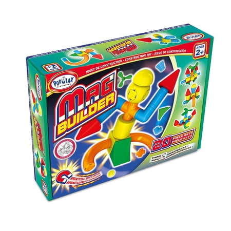 Popular Playthings Mag Builder 20-Piece Set (PPY18301)