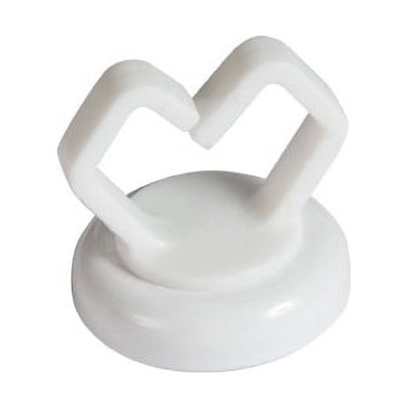 Mag Daddy 62401-10 Magnetic Cable Holder, 1/2 In, White, 10 Pc.