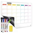 thumbnail image 1 of Mag-Fancy Dry Erase Calendar Kit- Magnetic Calendar for Refrigerator Monthly Fridge Calendar Whiteboard, 1 of 9