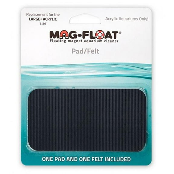Mag Float 412 Pad & Felt Replacement for Large Plus Acrylic Cleaner
