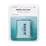 Mag-Float Large Plus + Acrylic Aquarium Algae with Scraper Cleaner | Magfloat Floating Magnetic Fish Tank Magnet Cleaning Scrubber Brush Tool for Freshwater Saltwater Marine Reef Tanks