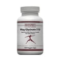 thumbnail image 1 of Biospec Nutritionals Mag Glycinate 510 – Magnesium Glycinate – Nutritional Supplement for Stress, Heart Health, Nerves, Muscles, Energy, and Metabolism* - (100 Capsules), 1 of 8