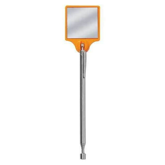 Mag-Mate Inspection Mirror,6-1/4" to 28" L,Square 301G240HVO