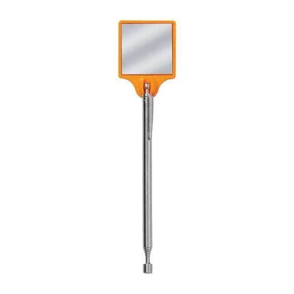 Mag-Mate Inspection Mirror,6-1/4" to 28" L,Square 301G240HVO