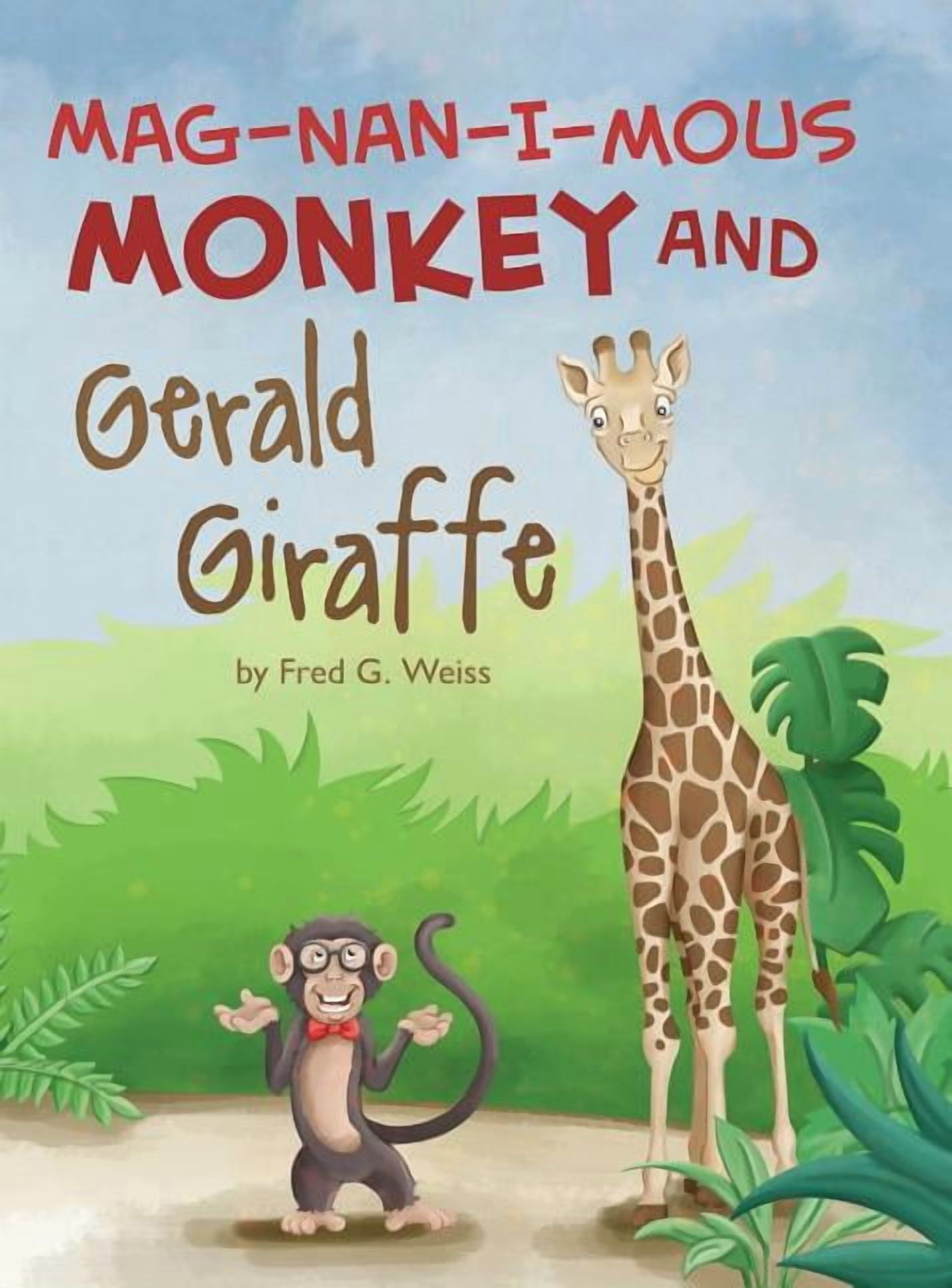 Gerald Monkey Mag-Nan-I-MOUS Monkey and Gerald Giraffe - Walmart.com