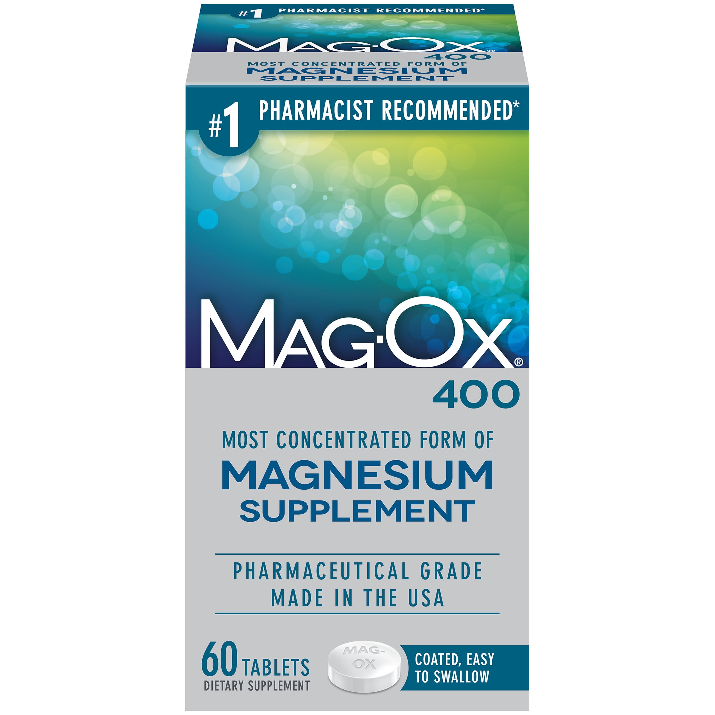 MagOx 400® Magnesium Dietary Supplement Tablets 60 ct Box