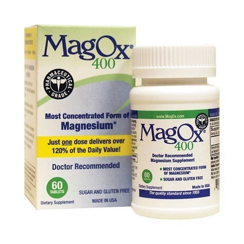 Mag-Ox 400 Magnesium Dietary Supplement Tablets 60 ct Box