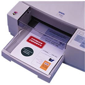 Printable Magnetic Sheet 8-1/2"" x 11"" Laser Letter (12 pcs/pkg)