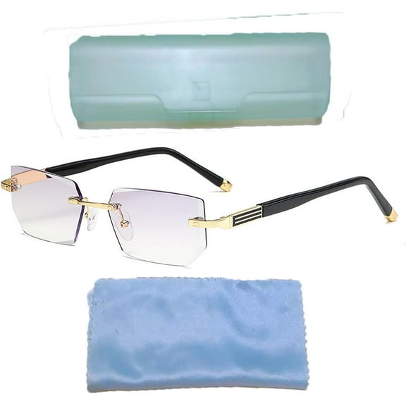 Mag Vision Glasses, 2025 New Automatic Zoom Blue Light Blocking Reading Glasses, Reading Tools for Men, Women