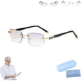 thumbnail image 1 of Mag Vision Glasses, Intelligent Zoom Anti Blue Light Presbyopia Glass, Multi-focus Reading Glasses for Men and Women, 1 of 9
