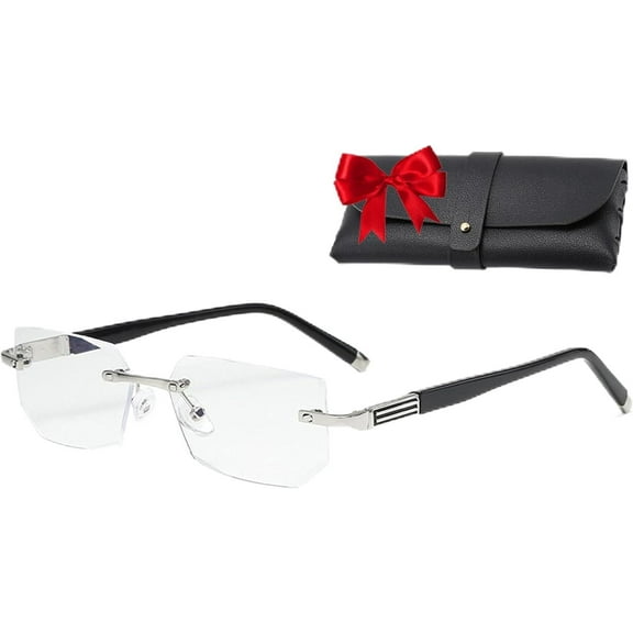 Mag Vision Glasses, Intelligent Zoom Anti Blue Light Presbyopia Glass, Progressive Reading Presbyopia Glasses,Multi-focus Reading Glasses for Men and Women