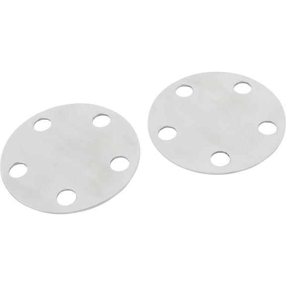 Mag Wheel Center Hub Cap Plates, 5 on 4.5 BP, 6 Inch OD