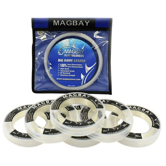 MagBay Lures 100% Fluorocarbon Leader 130 lbs